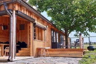 Chata Vranovská přehrada - koupací sud - Jemnice