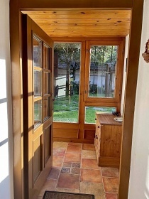 Jiho�esk� chalupa Zlat� Koruna - hrad D�v�� K�men