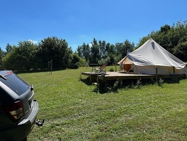 Glamping Návary - ubytování Česká Kanada