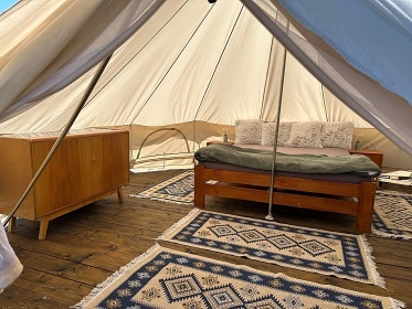 Glamping Návary - ubytování Česká Kanada