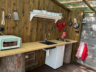 Glamping Návary - ubytování Česká Kanada