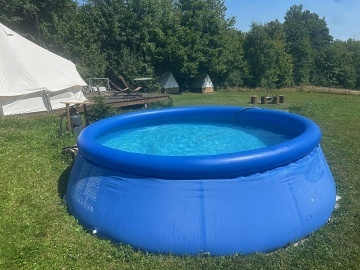 Glamping s baznem - Nov Bystice - Landtejn