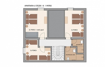 Chata Jesenick� hory - Wellness a Fauna Park