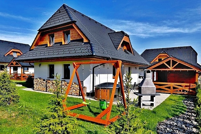 Chalupa a koupací sud - Hrebienok - Vysoké Tatry