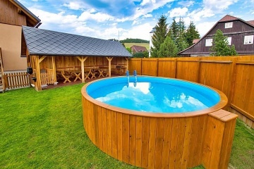 Chalupa baz�n a d�tsk� h�i�t� - Bukov� hora