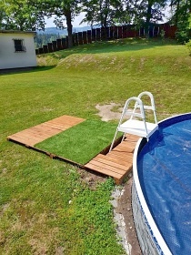 Chata baz�n a sauna - Kru�n� hory - Doupovsk� hory