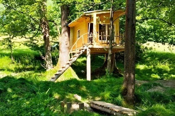 Glamping Mikulášovice - Treehouse Lea
