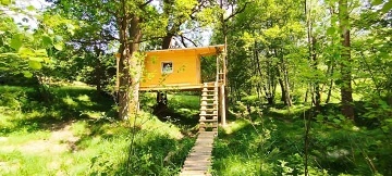 Glamping Mikulášovice - Treehouse Lea