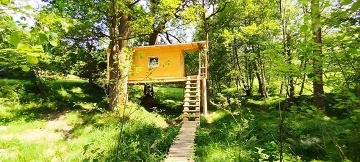 Glamping Mikulovice - Treehouse Lea