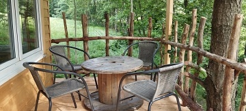 Glamping a koupac sud na samot - Treehouse