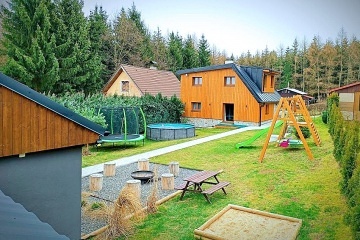 Chata pro rodiny - baz�n, wellness - babyfriendly