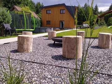 Chata pro rodiny - baz�n, wellness - babyfriendly