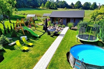 Chata pro rodiny - baz�n, wellness - babyfriendly