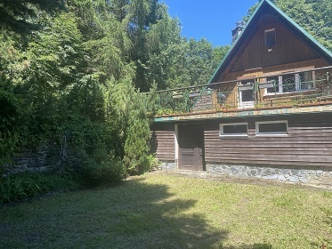 Chata Kru�n� hory - hora Kl�novec - J�chymov