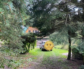 Chata Kru�n� hory - hora Kl�novec - J�chymov