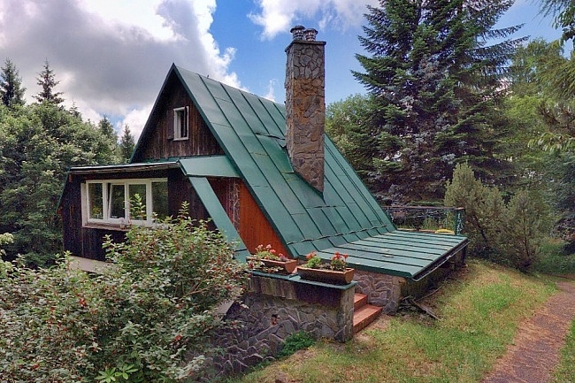 Chata Krušné hory - hora Klínovec - Jáchymov