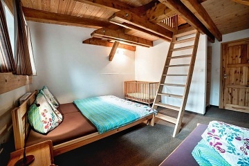 Chalupa pro rodiny s dětmi - Nebeská Rybná