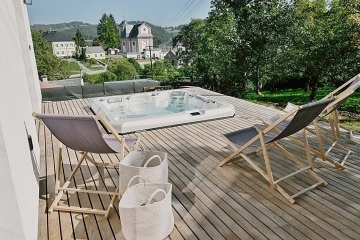 Chalupa s vivkou na terase - Bukov Hora