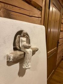 Roubenka s kachlovými kamny - Křižánky - Vysočina