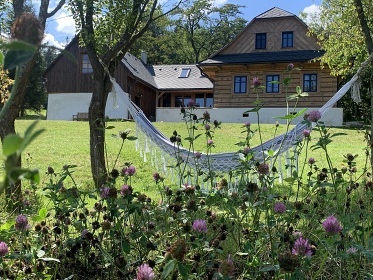 Roubenka s kachlovými kamny - Křižánky - Vysočina
