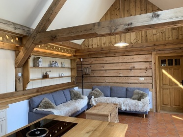 Roubenka s kachlovými kamny - Křižánky - Vysočina