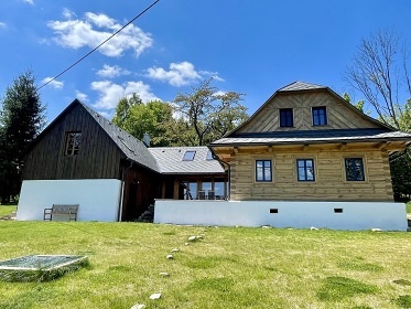 Roubenka s kachlovými kamny - Křižánky - Vysočina