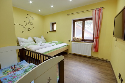 Chata bazén a wellness - přehrada Šance - Beskydy
