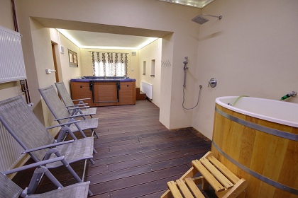 Chata bazén a wellness - přehrada Šance - Beskydy
