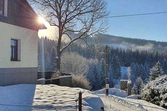Chalupa Tanvaldský Špičák - Albrechtice - Jizerské h.