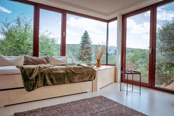 Chata se saunou - Povltav� - p�ehrada Slapy