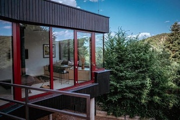 Chata se saunou - Povltav� - p�ehrada Slapy