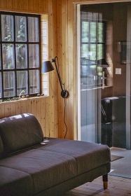 Chata se saunou - Povltav� - p�ehrada Slapy