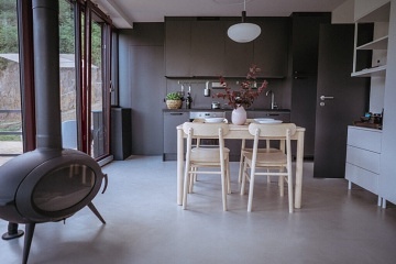 Chata se saunou - Povltav� - p�ehrada Slapy