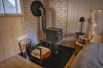 Chata se saunou - Povltav� - p�ehrada Slapy