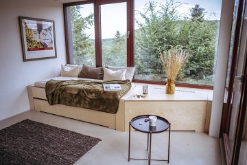 Chata se saunou - Povltav� - p�ehrada Slapy