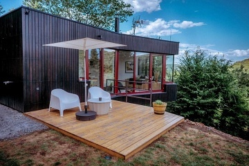 Chata se saunou - Povltav� - p�ehrada Slapy