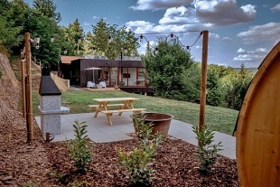 Chata se saunou - Povltav� - p�ehrada Slapy