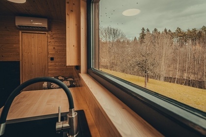 Glamping a sauna Krušné hory - Prunéřovské údolí