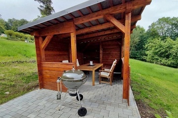 Glamping a sauna Krušné hory - Prunéřovské údolí