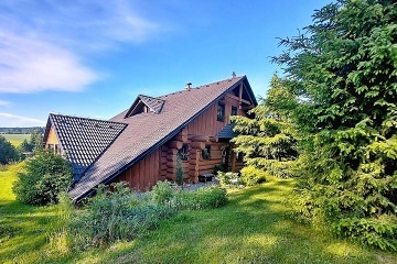 Srub u Litomyšle - vnitřní bazén a sauna