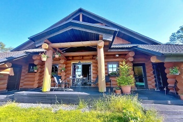 Srub u Litomyšle - vnitřní bazén a sauna