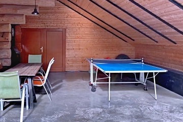 Srub u Litomyšle - vnitřní bazén a sauna