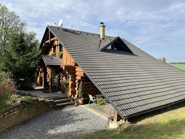Srub u Litomyšle - vnitřní bazén a sauna