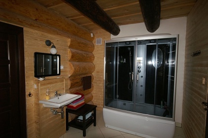 Srub Mendryka - bazn SPA a sauna - Janov