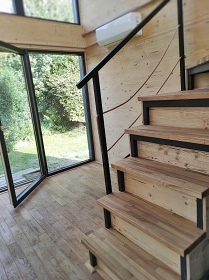 Chata a koupac� sud - rozhledna B�l� hora - Beskydy