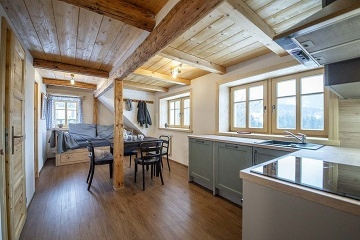 Horská chalupa Krkonoše - koupací sud - Horní Domky