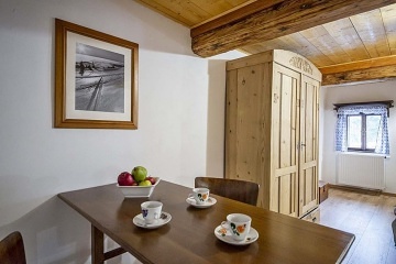 Horská chalupa Krkonoše - koupací sud - Horní Domky