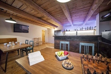 Horská chalupa Krkonoše - koupací sud - Horní Domky