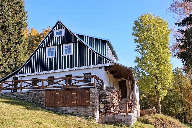 Horsk� chalupa Krkono�e - koupac� sud - Horn� Domky