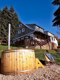 Horsk� chalupa Krkono�e - koupac� sud - Horn� Domky